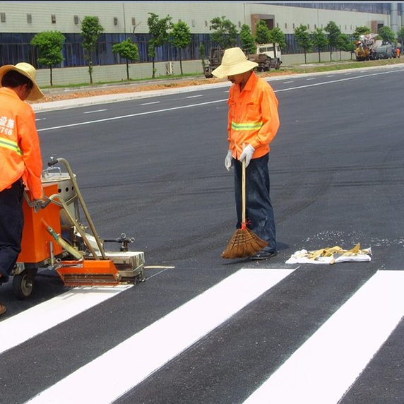 张家界张家界道路斑马线施工,斑马线划线,道路斑马线